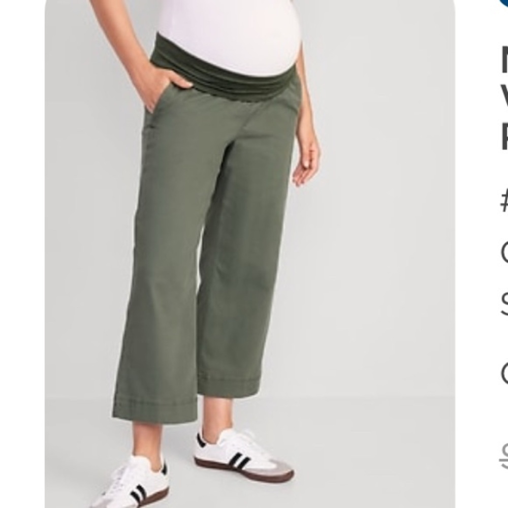 Old Navy Maternity Top in Dark Green